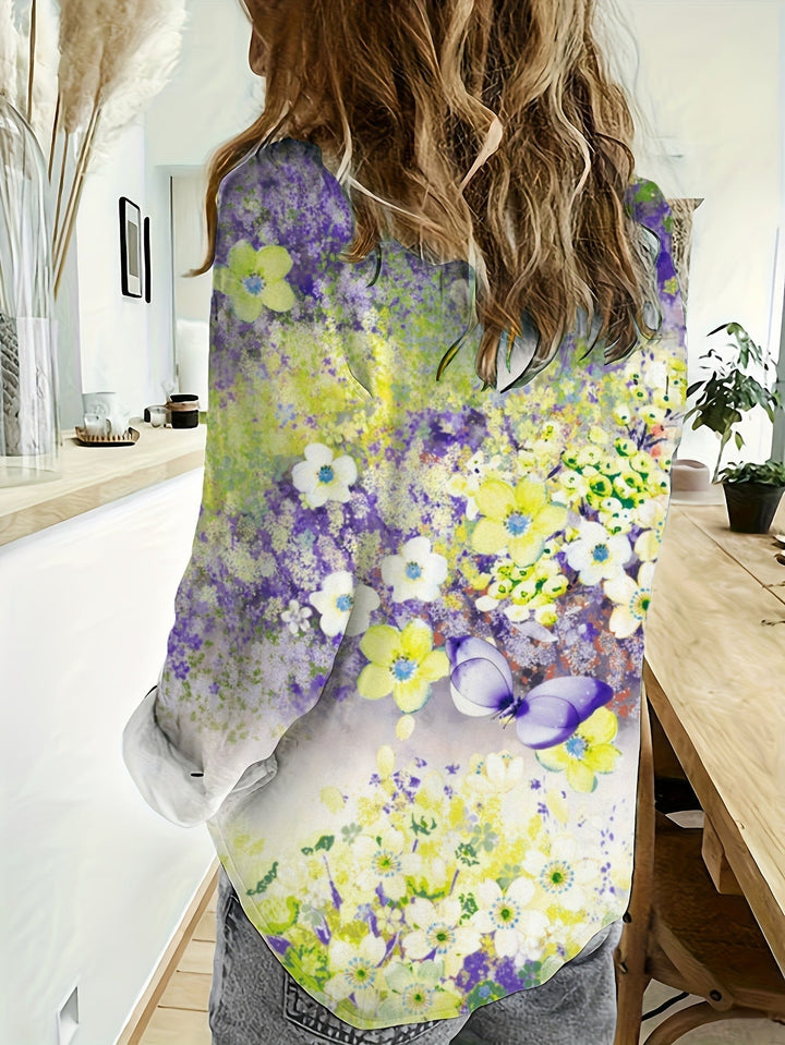 Primrose | Floral Boho Blouse