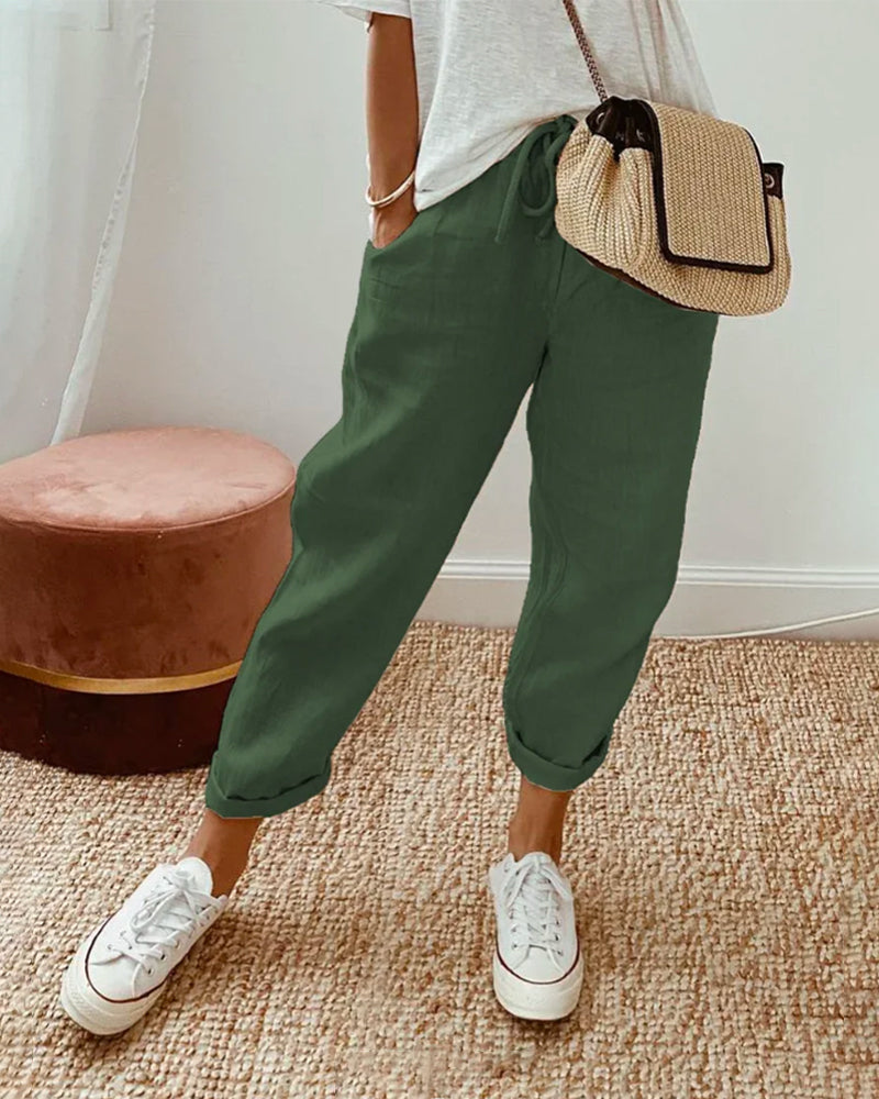 Daisy™ - Anti-Sweat Luxe Linen Pants