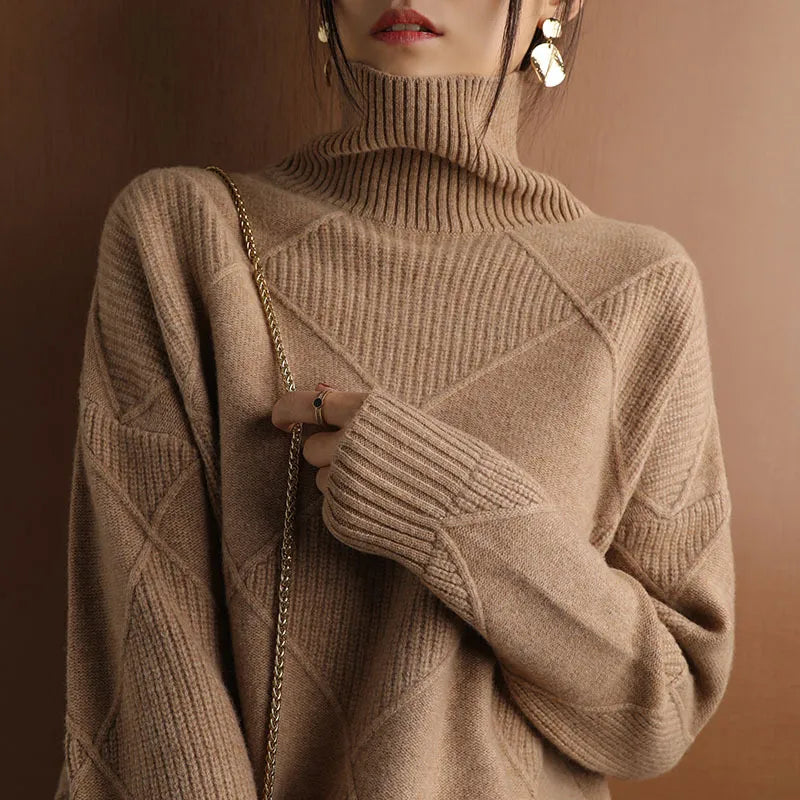 Evie™ - Comfortable Soft Turtleneck Sweater