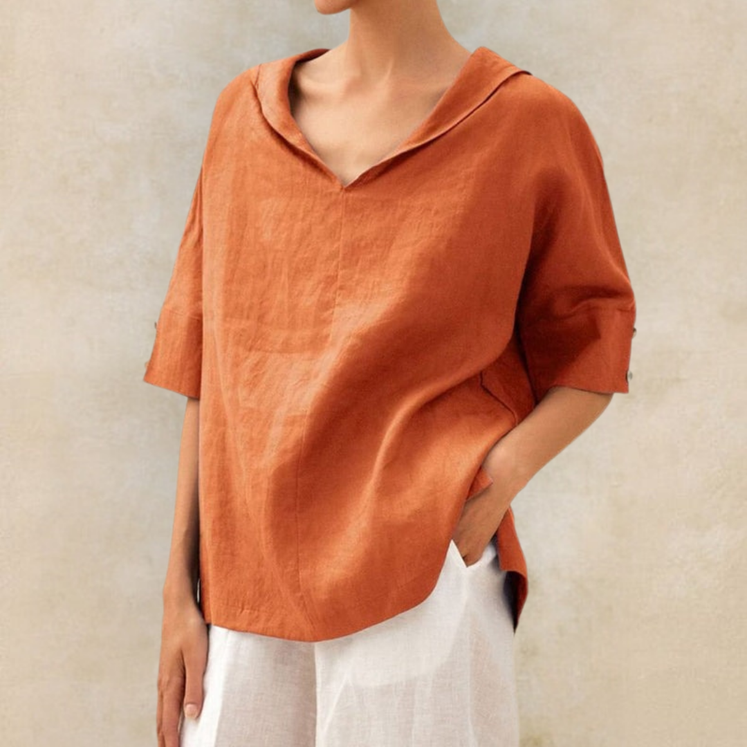 Lhinee™ - Casual Loose-Fit Blouse