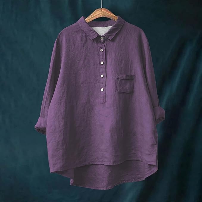 Lily™ - Comfortable Button-Down Shirt