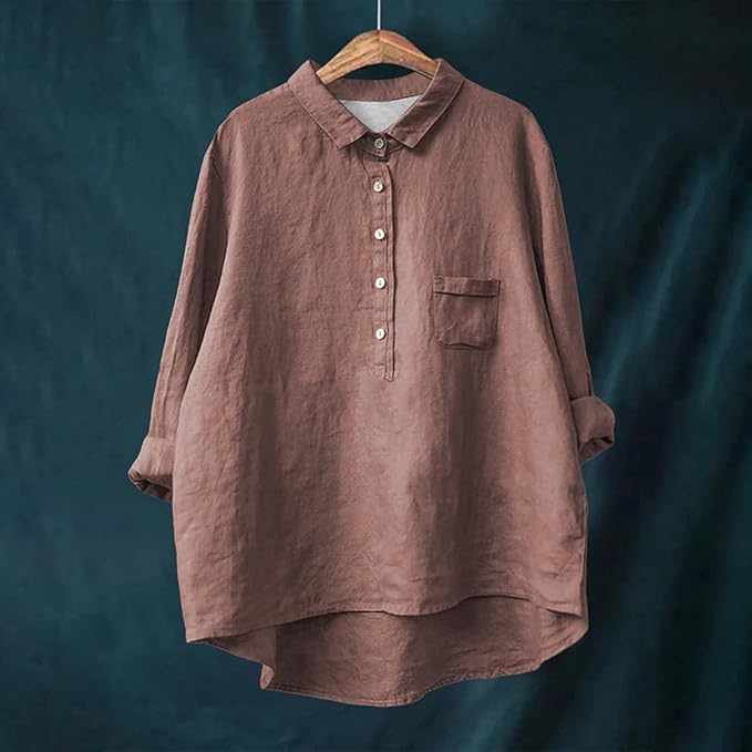 Lily™ - Comfortable Button-Down Shirt