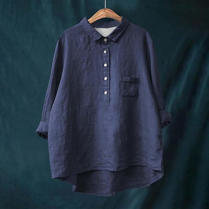 Lily™ - Comfortable Button-Down Shirt