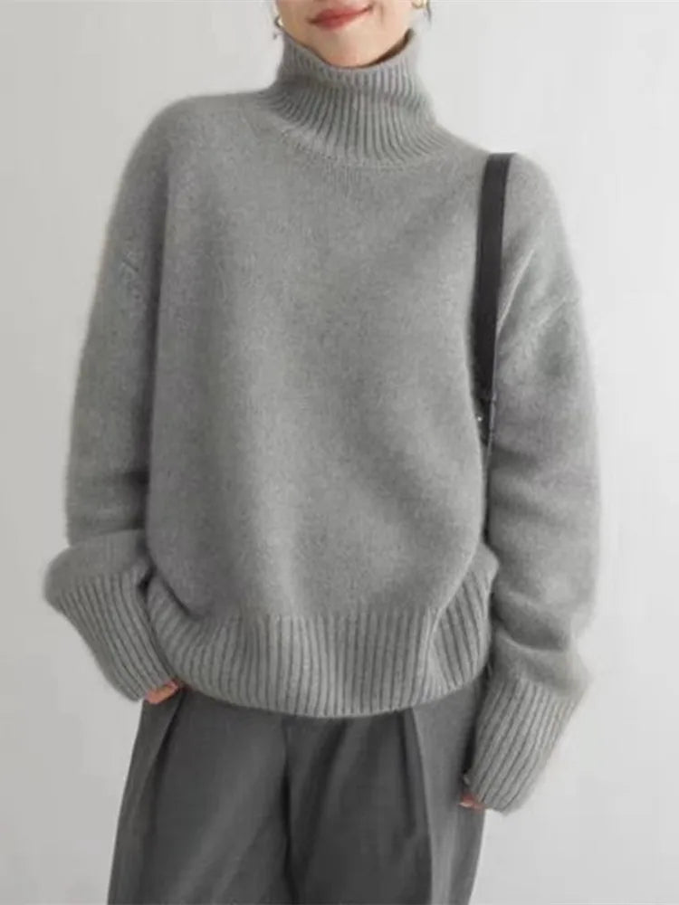 Ruby™ - Turtleneck Comfy Soft Sweater