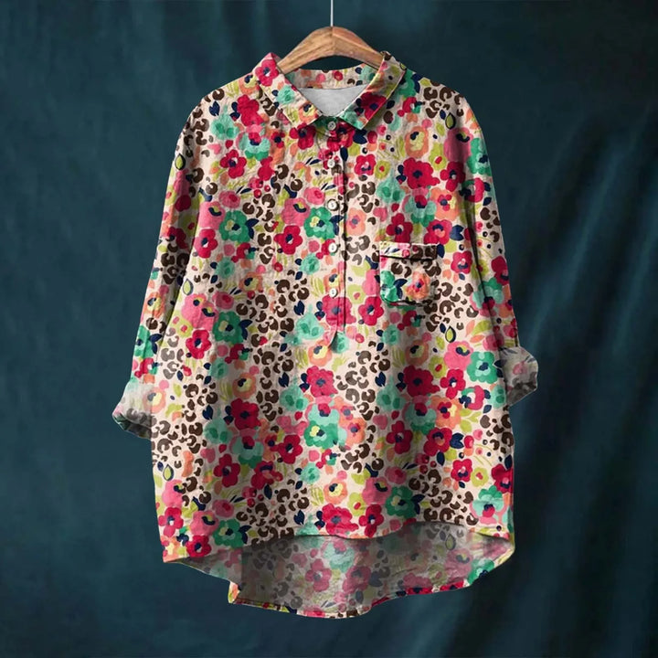 Sophie™ | Elegant Women's Floral Shirt