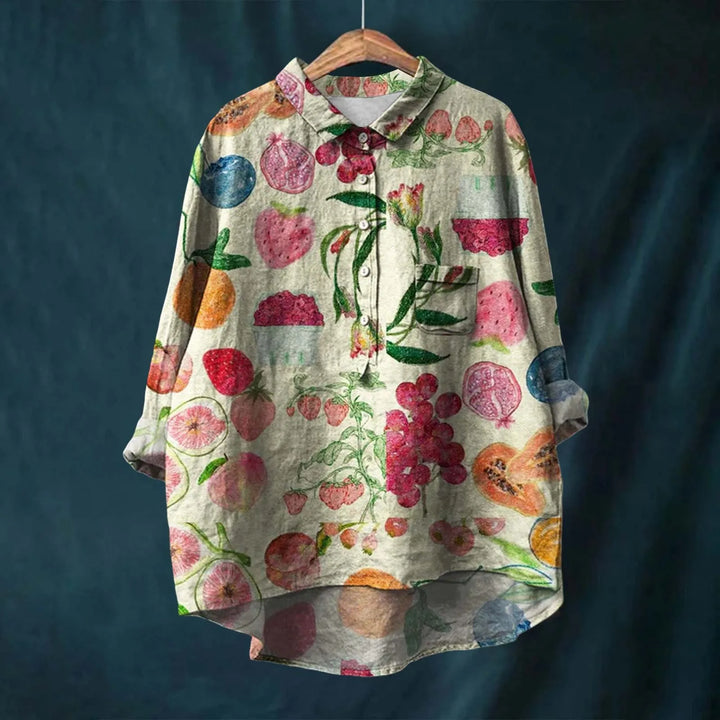 Sophie™ | Elegant Women's Floral Shirt