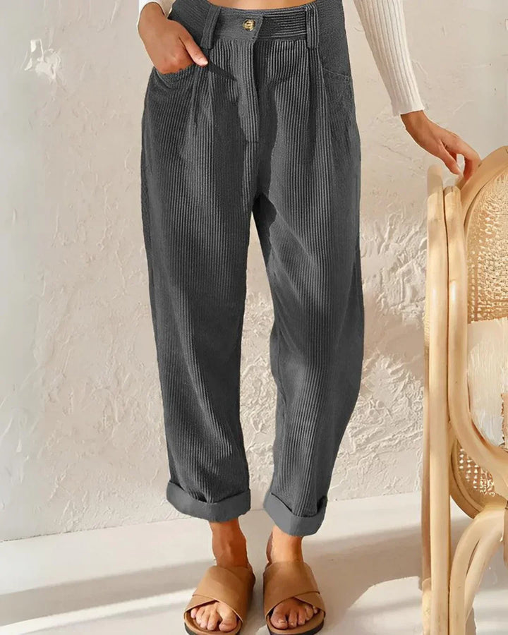 Zell | Stylish Corduroy Trousers