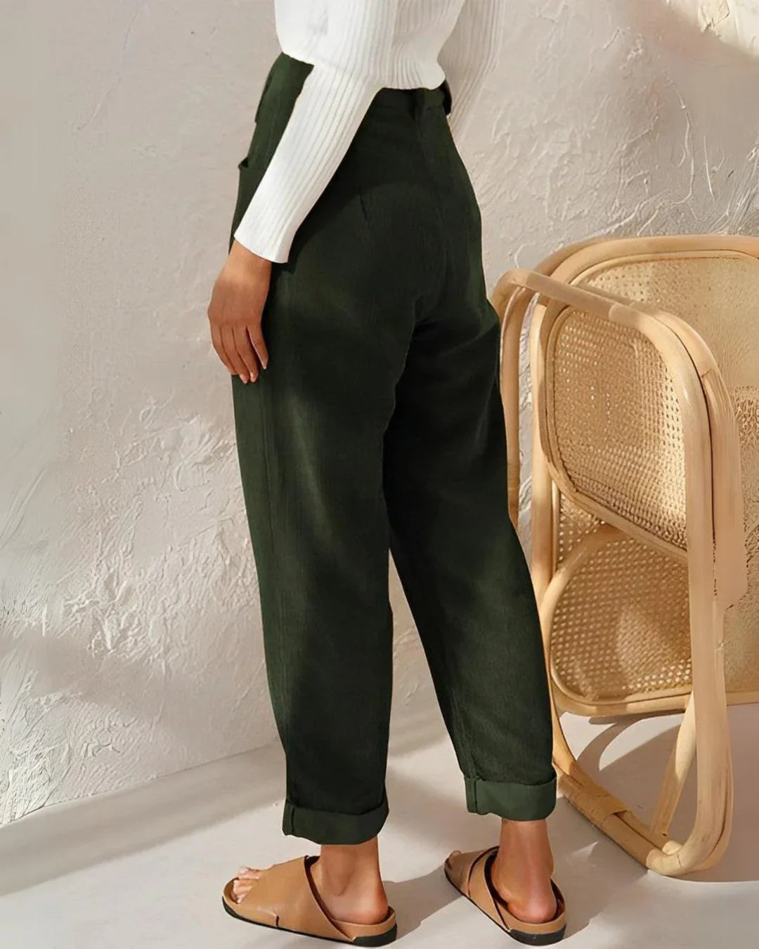 Zell | Stylish Corduroy Trousers