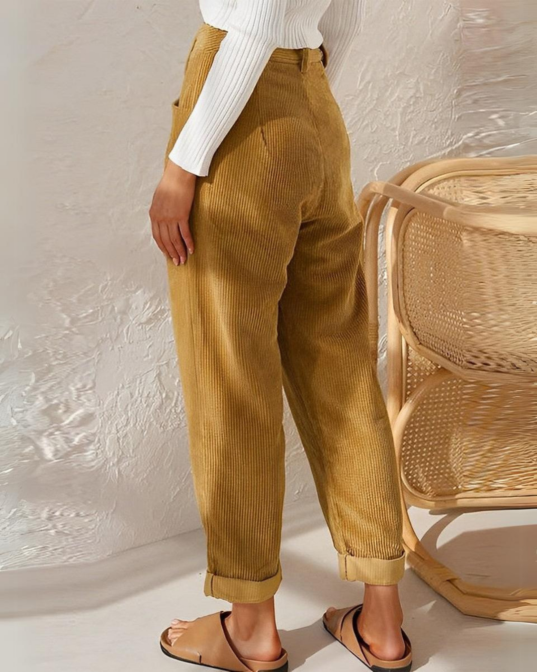 Zell | Stylish Corduroy Trousers