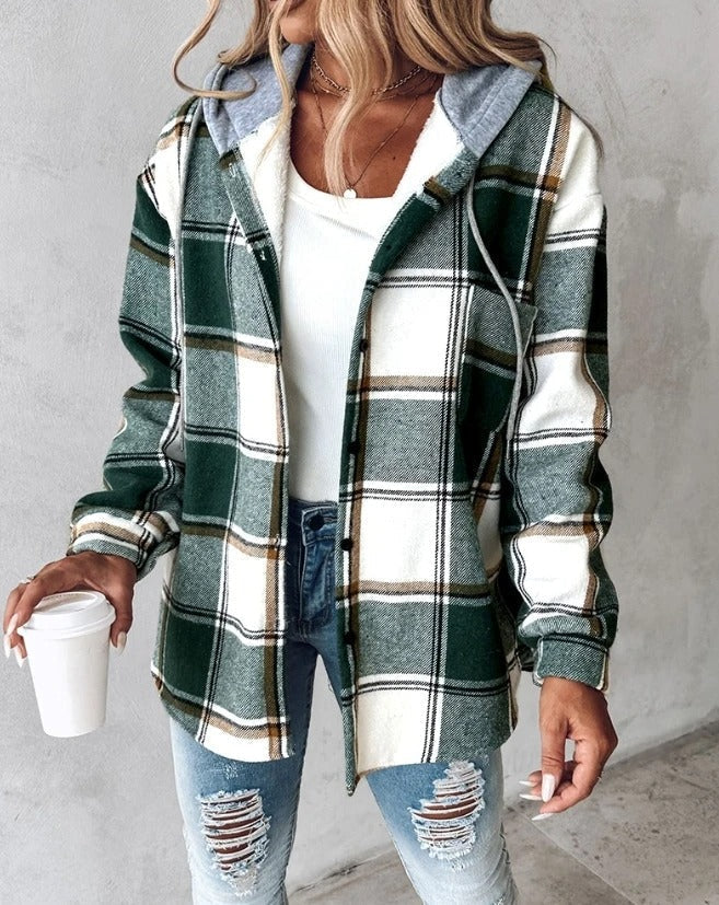 Sara | Comfortable Checkered Jacket