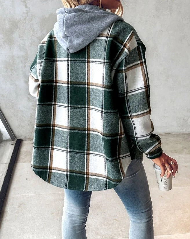 Sara | Comfortable Checkered Jacket