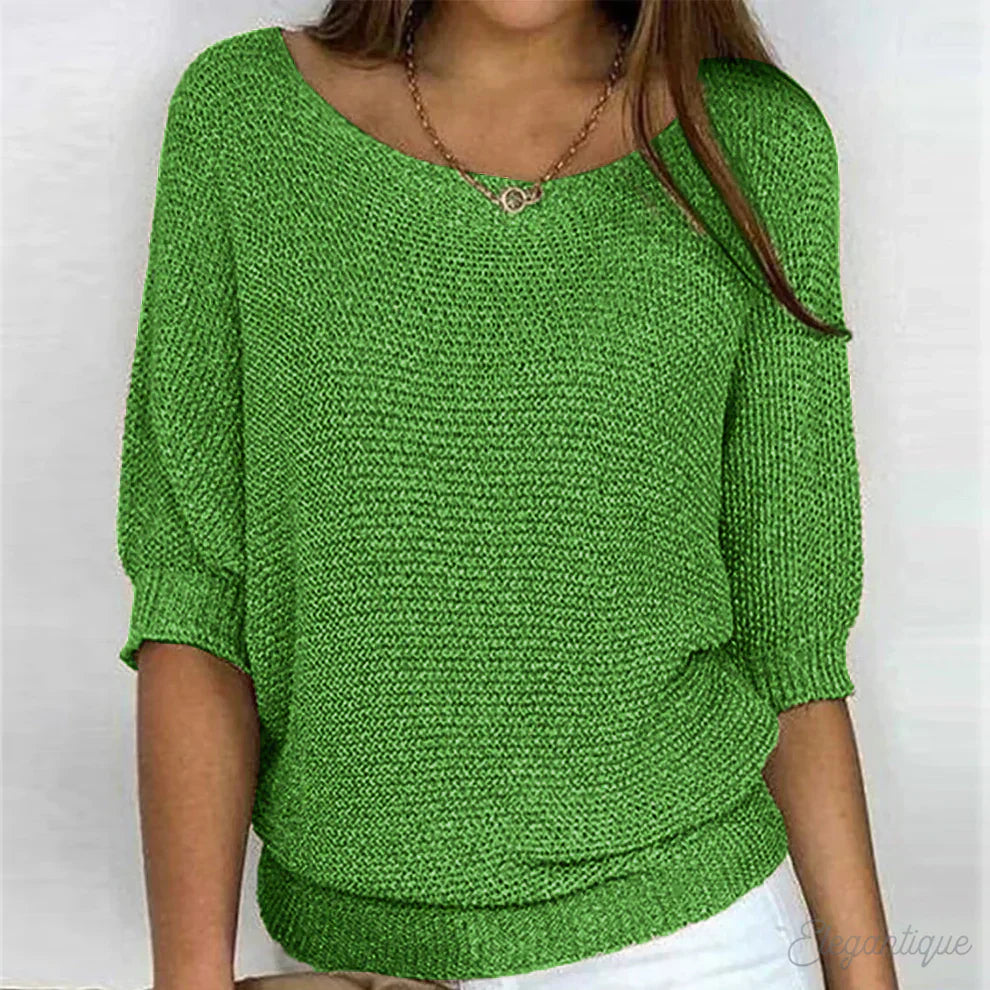 Eunice™ - Relaxed Knit Top