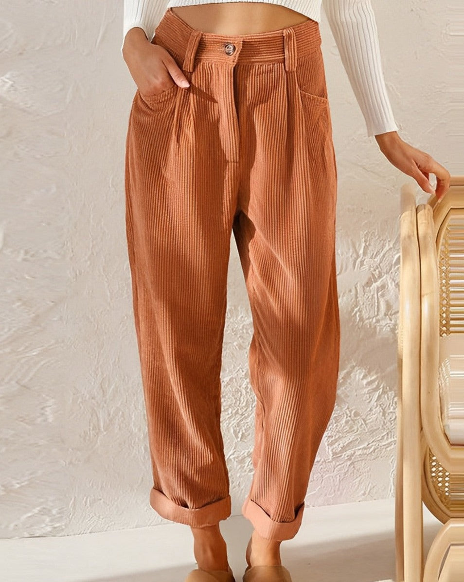 Zell | Stylish Corduroy Trousers